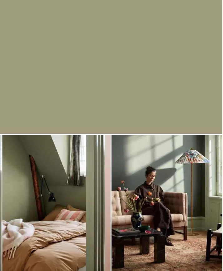 8493 Green Tea – Xanh trà nhẹ nhàng