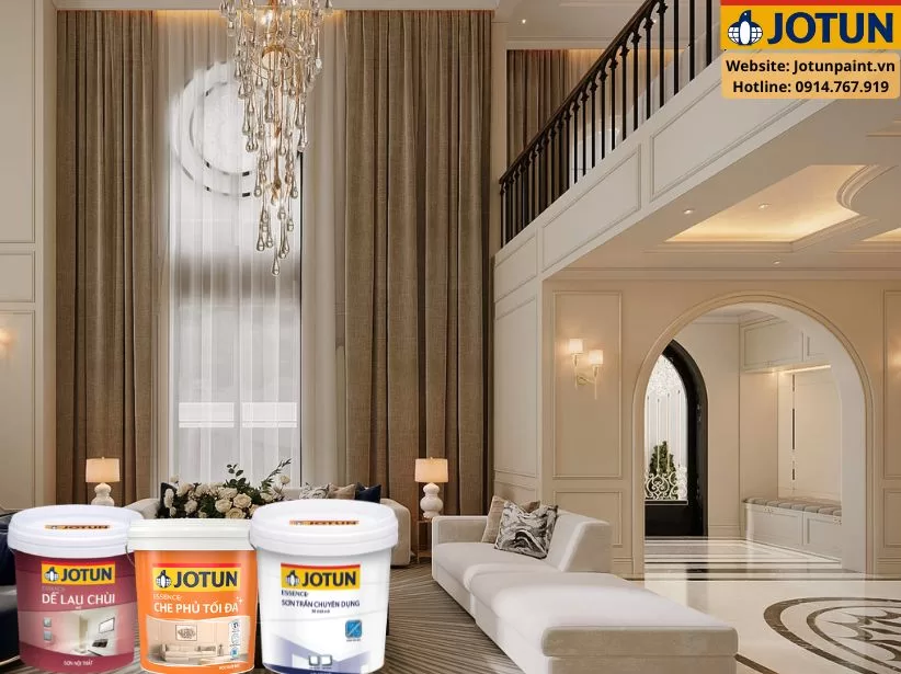 Sơn Jotun nội thất Essence được ưa chuộng hiện nay