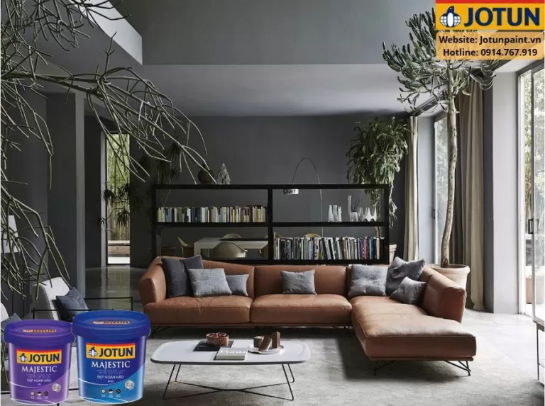 Sơn Jotun nội thất cao cấp Majestic cho nội thất hiện đại
