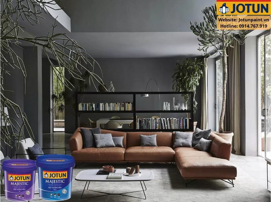 Sơn Jotun nội thất cao cấp Majestic cho nội thất hiện đại