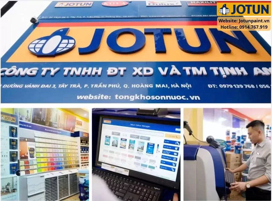 Studio Jotun - Mô hình đại lý trưng bày sản phẩm mới nhất 2026