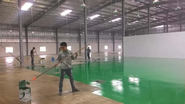 Sơn Epoxy hệ lăn
