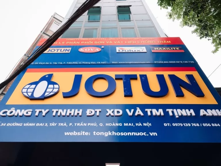 Ưu điểm khi sử dụng hệ Jotamastic 90 và Futura Classic cho sơn lại biển quảng cáo Alu