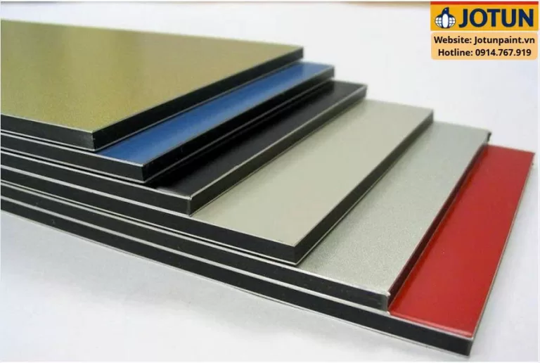 Sơn cho Alumium, sơn lên tấm ALu, loại sơn nào dùng cho Alu?