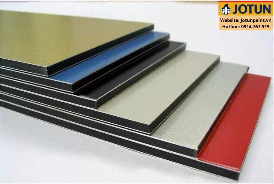 Sơn cho Alumium, sơn lên tấm ALu, loại sơn nào dùng cho Alu?