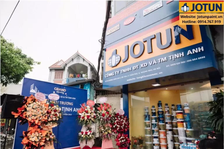 Đại lý Sơn Jotun uy tín tại Hà Nội - Chính hãng, giá tốt