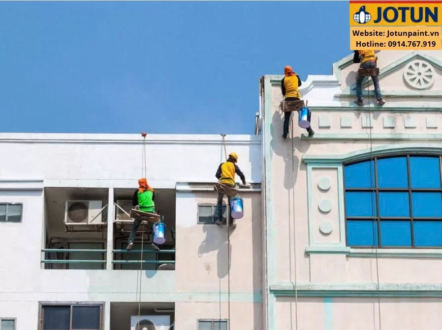 Thi công sơn tại Hà Nội uy tín, sơn đẹp bền màu