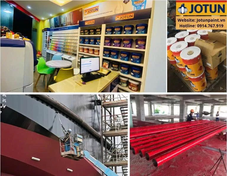Sơn công nghiệp Jotun tại Hà Nội – Chống gỉ, chống ăn mòn tối ưu
