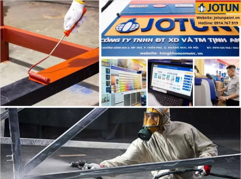 Đại lý Tịnh Anh cung cấp sơn Jotun công nghiệp tại Hưng Yên