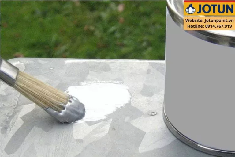 Sơn jotun cho sắt mạ kẽm nhà xưởng, lan can, kết cấu thép chính hãng