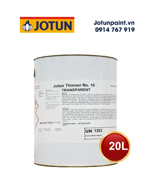 Dung môi Jotun Thinner No.10 20L