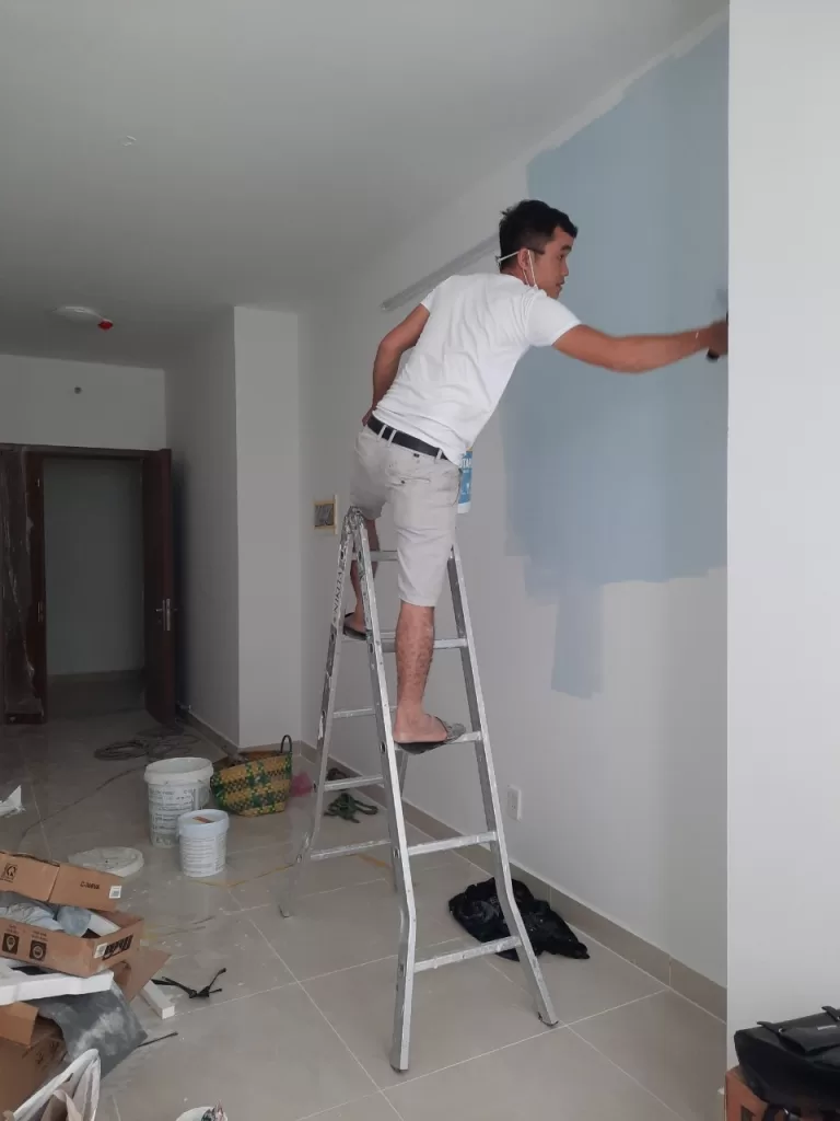 Quy trình thi công sơn Jotun đúng kỹ thuật
