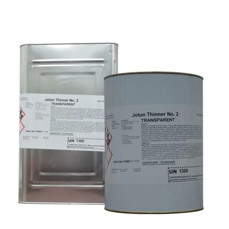 Mô tả sản phẩm Dung môi Jotun thinner No.2 5L