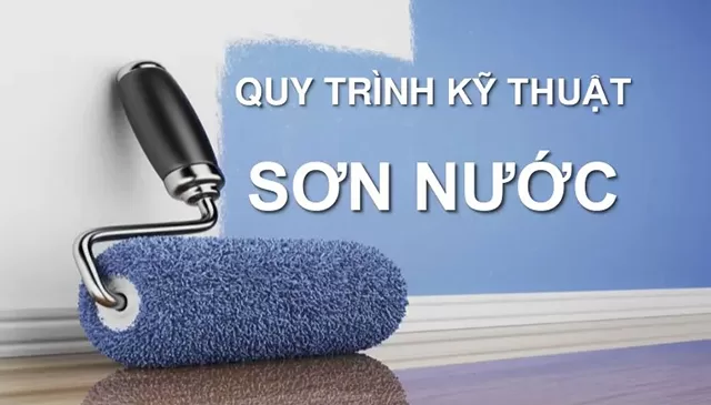 Quy trình thi công sơn nước