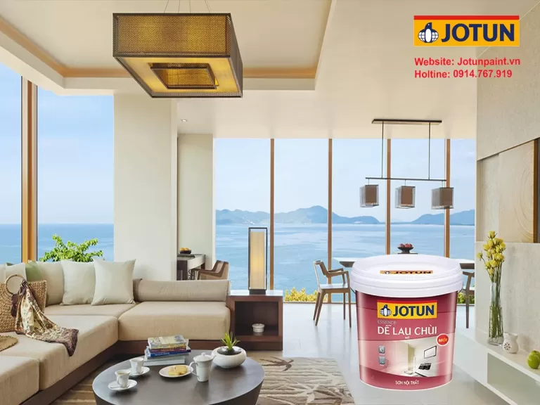 Sơn nước Jotun cao cấp Essence Dễ Lau Chùi