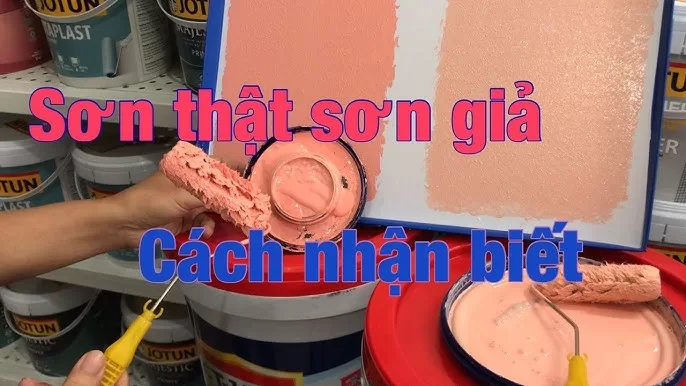 Cách nhận biết sơn Jotun thật hay giả