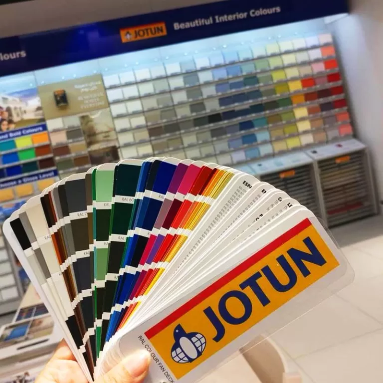 Vì sao nên sử dụng quạt màu RAL Jotun