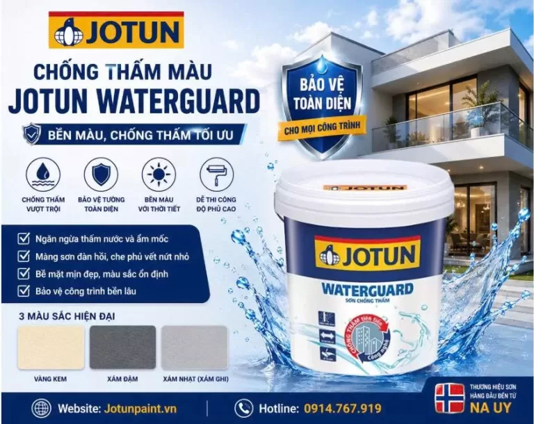 Ưu điểm nổi bật của sơn Jotun