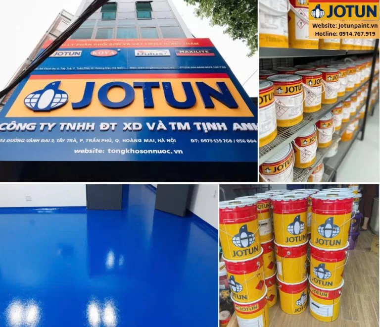 Cách tính định mức sơn sàn Jotun