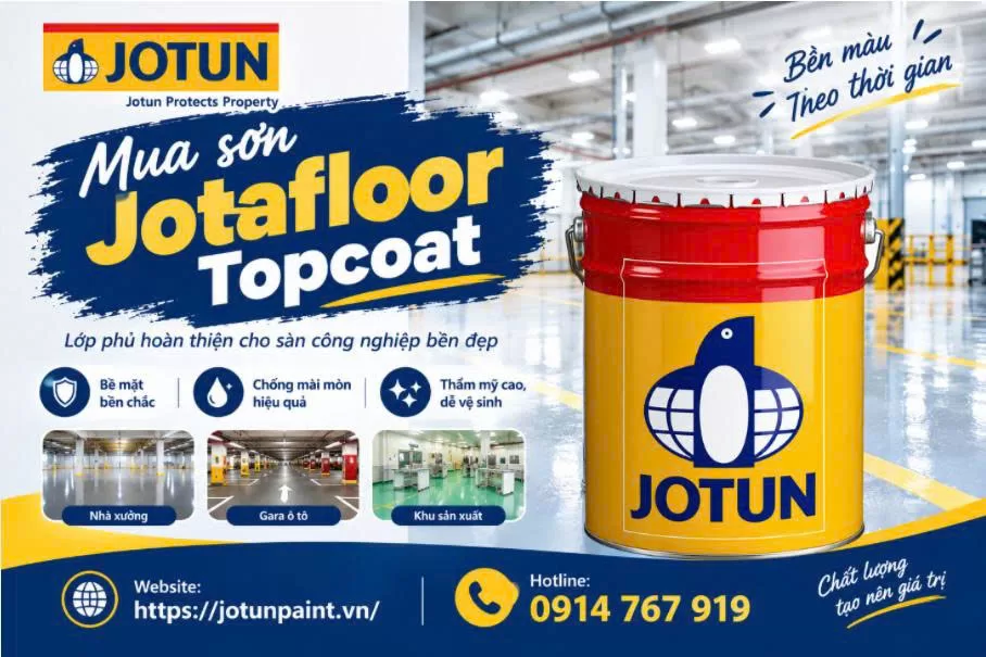 Mua sơn Jotafloor Topcoat