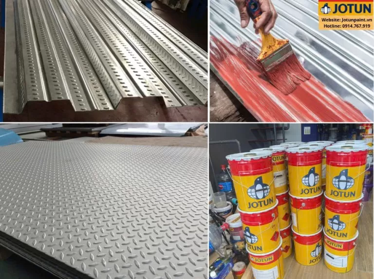 Các dòng sơn Jotun thường dùng cho kết cấu thép dự án