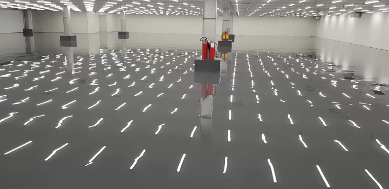 Thi công sơn sàn - Sơn epoxy chống tĩnh điện