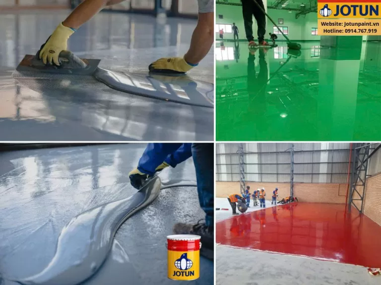 Thi công sơn sàn epoxy trọn gói