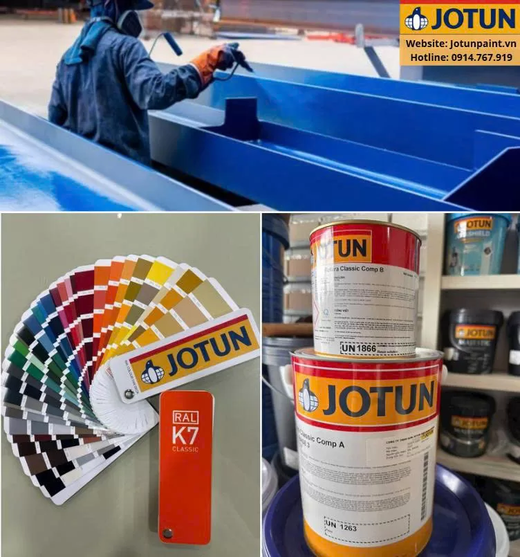 Các dòng sơn epoxy sắt Jotun phổ biến