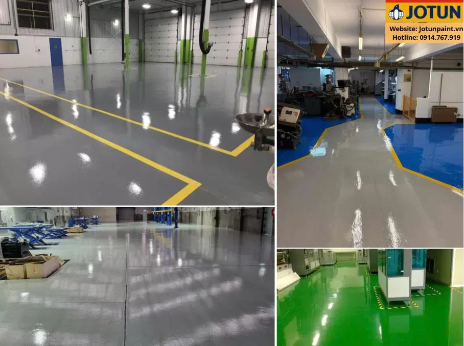 Báo giá sơn Epoxy nền nhà xưởng