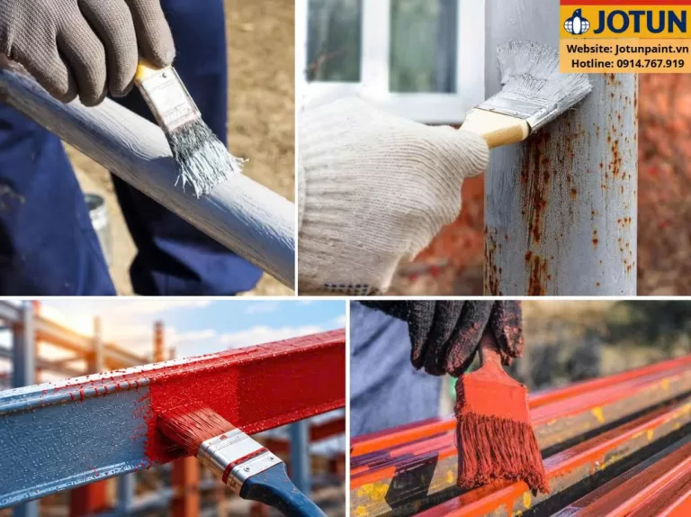 Sơn Epoxy 2 thành phần sắt thép