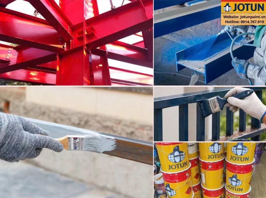 Sơn Jotun Epoxy sắt thép