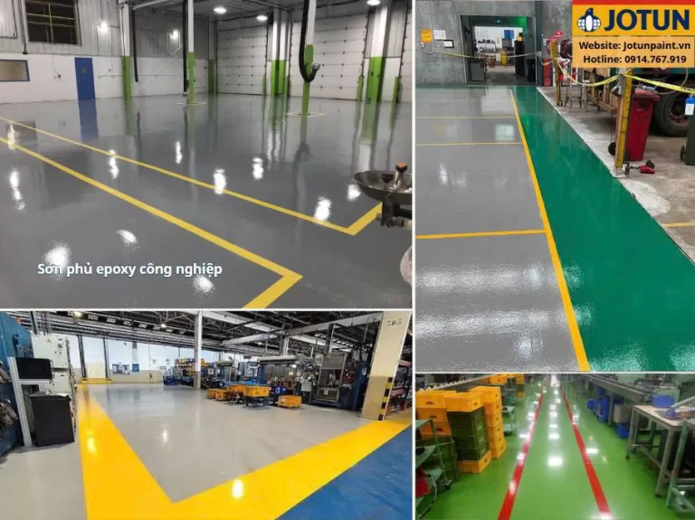 Sơn phủ epoxy công nghiệp